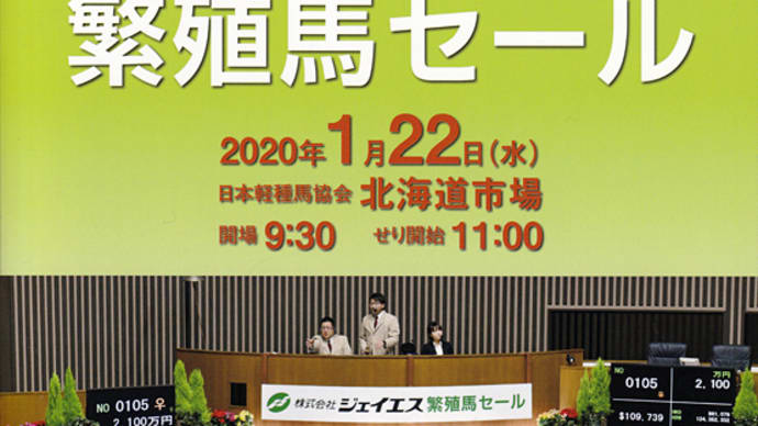 【ジェイエス・冬季繁殖馬セール2020(JS Company Winter Broodmare Sale)】が開催!(結果概要等)