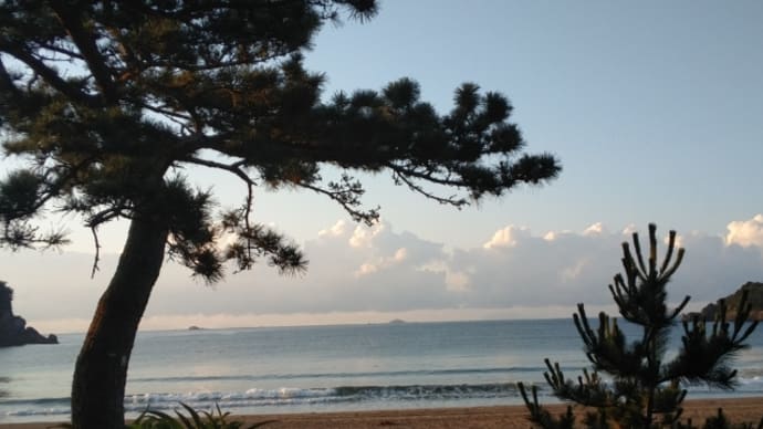 6月15日おはようございます。今日の海です。