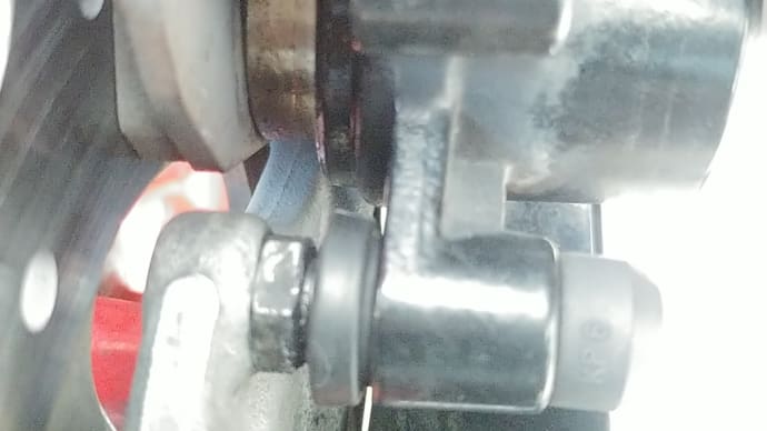 ブレーキの揉み出し洗い