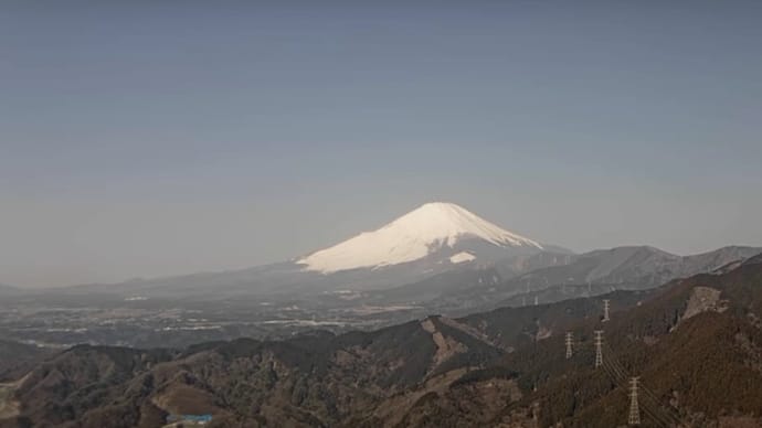 3/16  山北町からの富士山