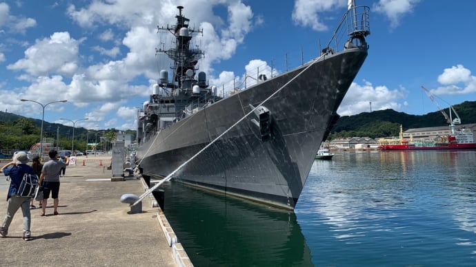 自衛艦を間近で観てきた