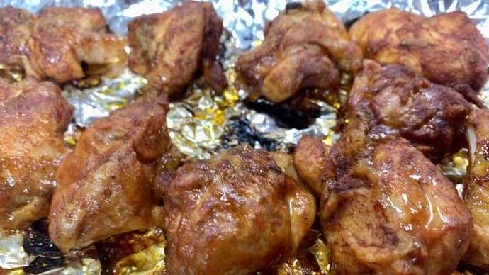 タンドーリチキン風味の唐揚げ