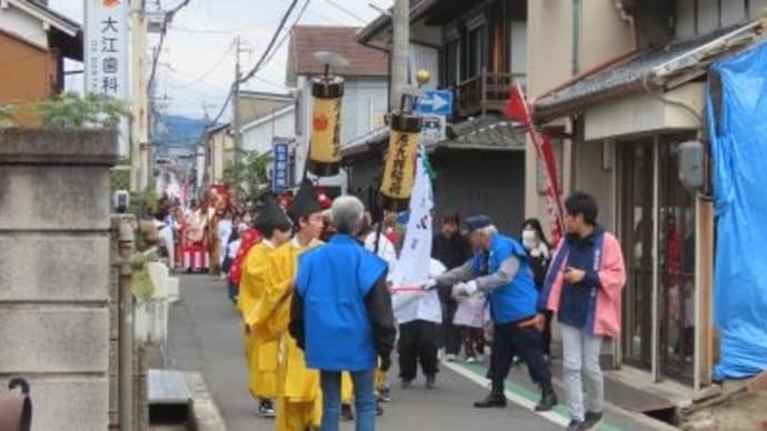 時代行列と白狐渡御2