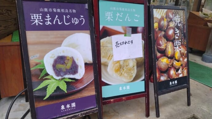山鹿和栗の栗まんじゅう