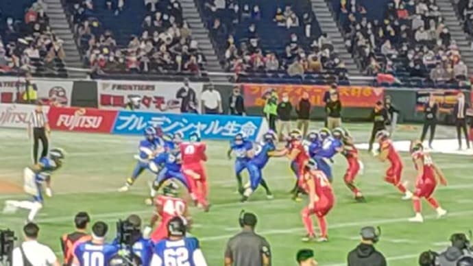 ライスボウル観戦