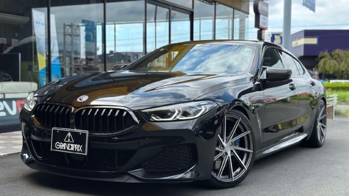 【施工事例】BMW ８シリーズ　ロルフハルトゲF10ホイール装着