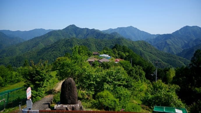 熊野古道　小辺路（果無峠登山口〜本宮大社）