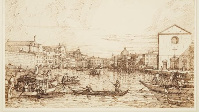 カナレットのヴェネツィア景観画 歌川豊春の浮絵 東京でカラヴァッジョ 日記 カナレットのヴェネツィア景観画 歌川豊春の浮絵 東京でカラヴァッジョ 日記