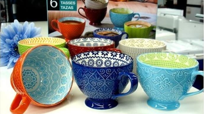 △▼コストコアウトレット▼△北欧柄マグカップ6P入荷しました!