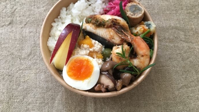 秋のお弁当 2