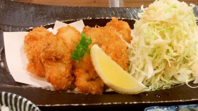 やぶ田水産 ランチは、牡蠣フライ定食