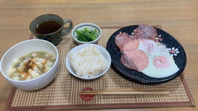 月曜日恒例休肝晩御飯