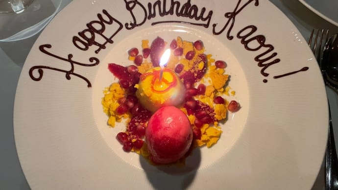 ★イタリアンレストランでお誕生日