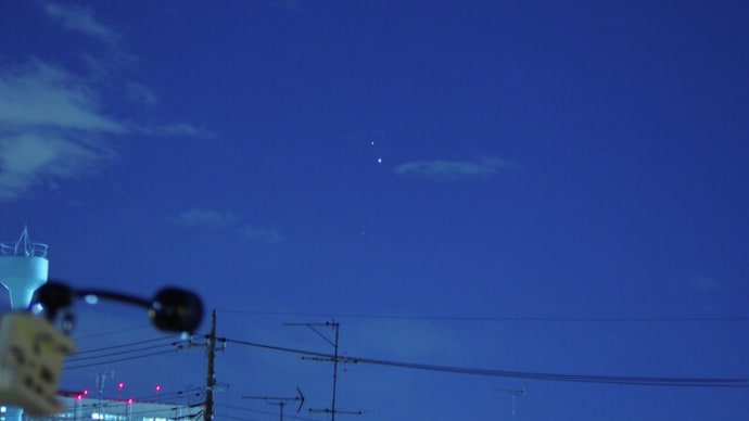 2020年12月 木星と土星の接近