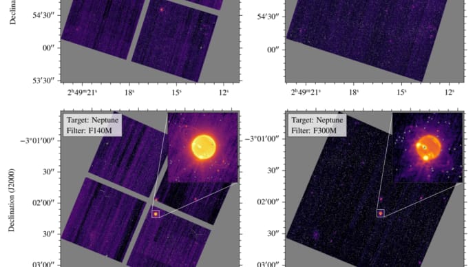天王星と海王星の小型衛星のJWST分光光度法