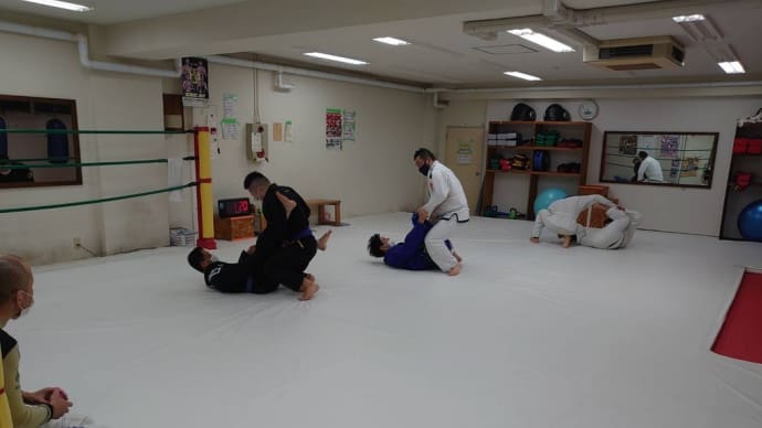 (月)ブラジリアン柔術クラス19:30~
