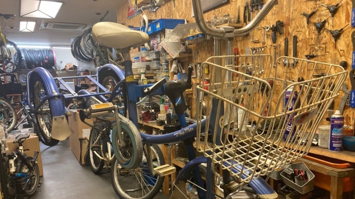 古ーい三輪車、復活プロジェクト!