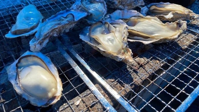 今年も、行ってきました!日生、「五味の市」、「海の駅 しおじ」で「焼き牡蠣&BBQ!」