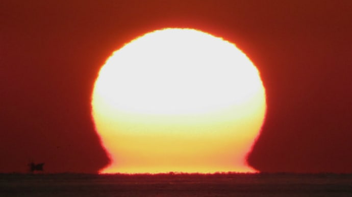 12月23日の達磨夕日 #2