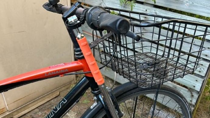 ゴミ拾い宣言(自転車の改造)