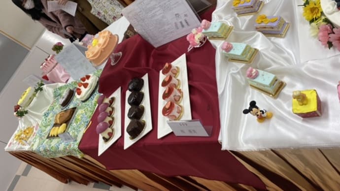 調理師学校での展示会