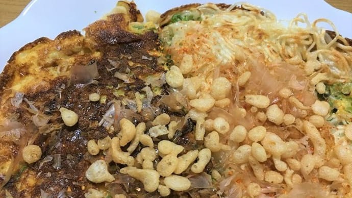 ランチに素麺と刻み葱と卵で→「?焼き」を作った(おいしかったよ~)(^^)