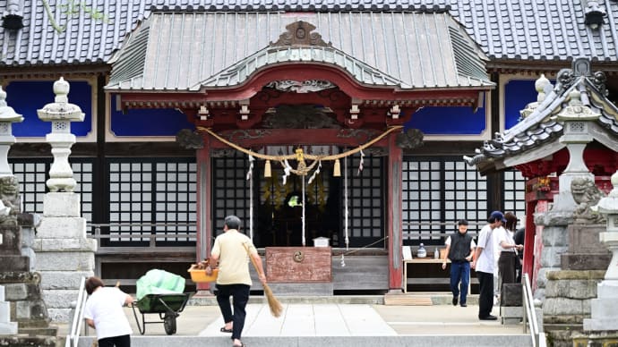 ◆開花の拡がりが今一つ(彼岸花/白子神社)