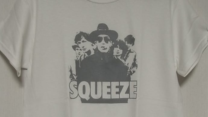 ROCK Tシャツ:SQUEEZE