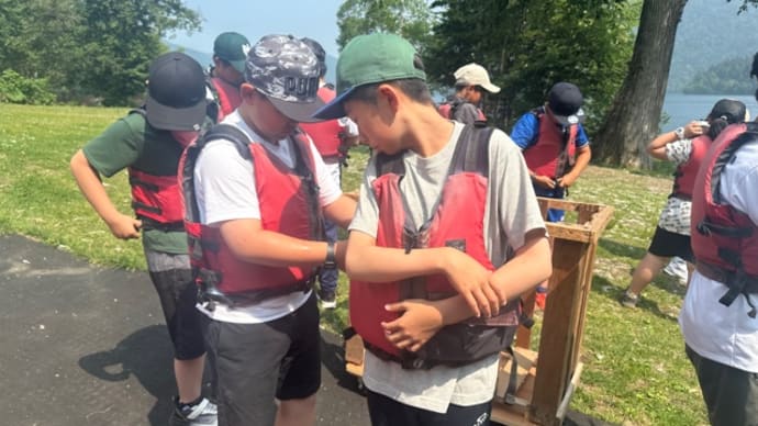 R6修学旅行⑥〜カヌー体験