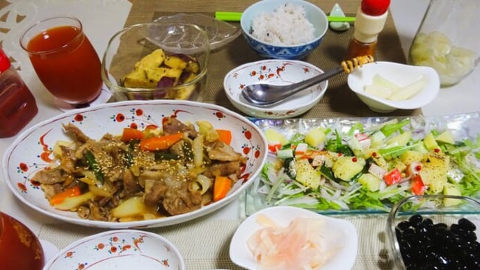 塩辣韭失敗とCook Doの麻婆豆腐は夫作、新ブログに初投稿♪