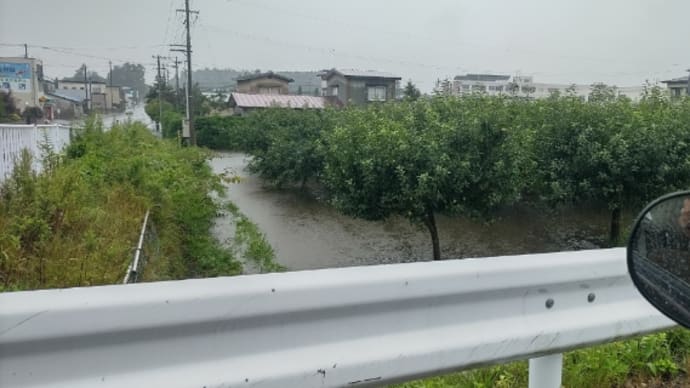 「線状降水帯」自然の猛威:(´◦ω◦`):