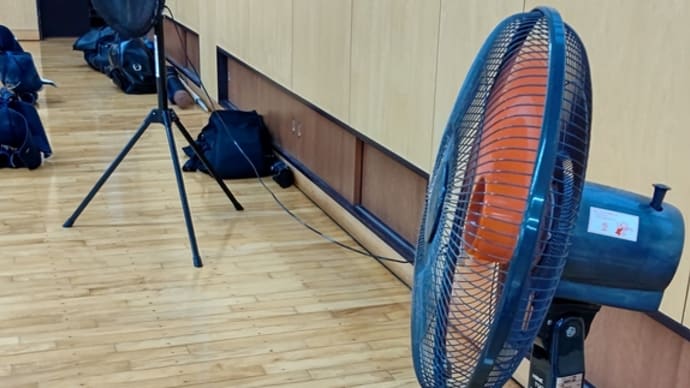 夏の友達扇風機くん!この夏もよろしく!