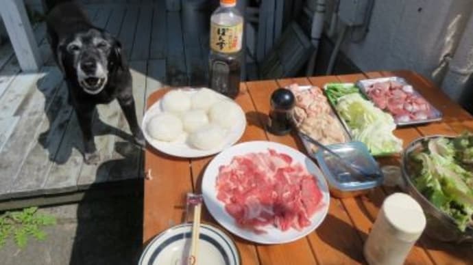 七輪で焼肉 第2弾