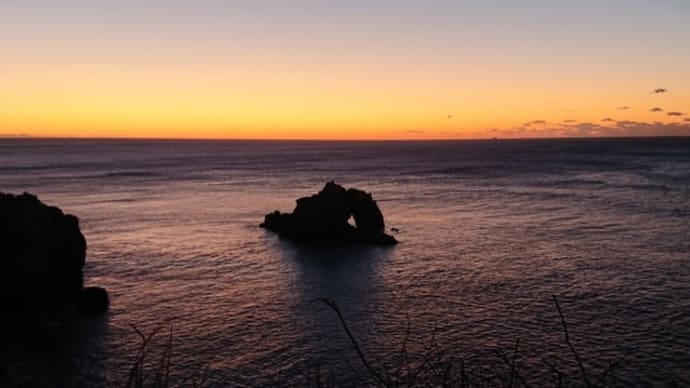 Watching the sunrise on New Year’s Day