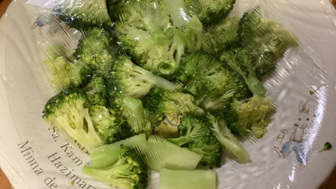 マヨネーズ炒め(^.^)鶏肉ブロッコリーしめじ
