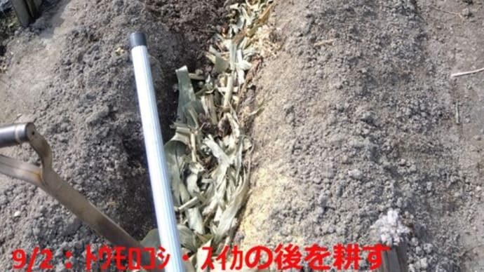 耕作作業は 辛い・ 暑い!