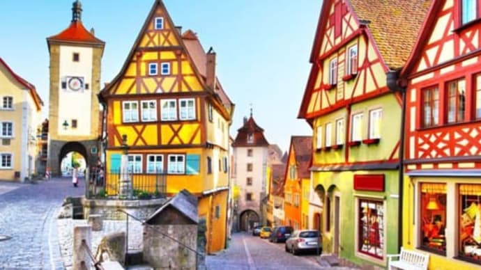 「世界の美しい街⑫」ドイツ「ローテンブルグ」 ～写真と短歌で綴る世界文化紀行