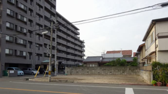 広島県福山市本町６‐２１の住宅跡