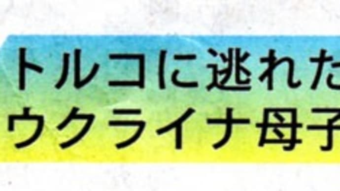 トルコに逃れたウクライナ母子② 何があっても子ども守る