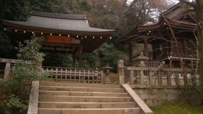 京都妖怪探訪（１６３）：石清水八幡宮・裏参道と高良神社