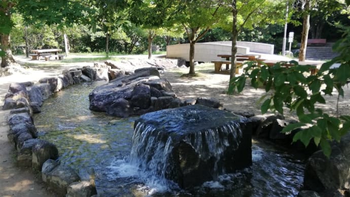 主夫の避暑 近くの公園へ 瀬板の森公園