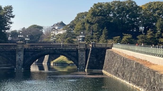 皇居外苑と9年ぶりの再会