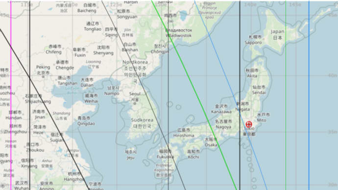 2月20日 魚座新月の地図