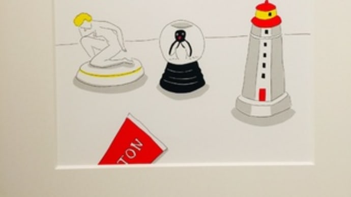 「安西水丸展へ」
