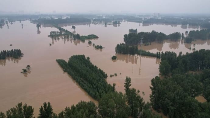 中国穀倉地帯に豪雨　食糧安全の懸念高まる