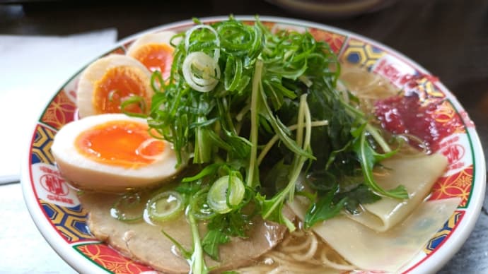 【壱丁目ラーメン】梅野菜あさり鶏塩温麺。