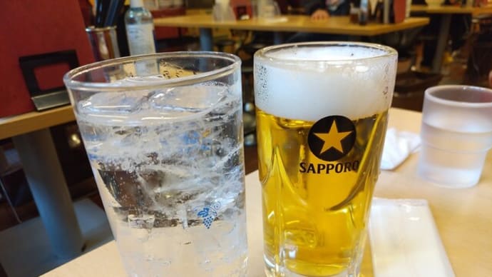 |M1735|日暮里駅東口『京の華』に家族でお邪魔。糸豆腐の和え物&焼き小籠包&焼き餃子でスタートし、酸辣湯麺・担々麺・五目焼きそばで締めれば大満足・大満腹!〔付:景虎は・・〕