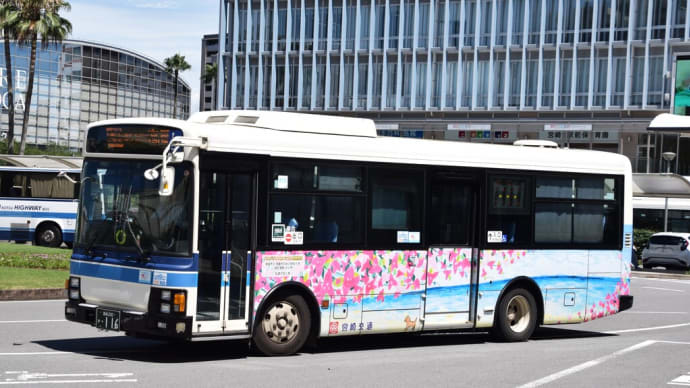 今日もがんばる宮崎交通のバス（２０２４年７月1６日）①