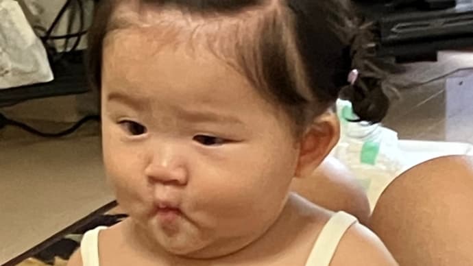 変顔にハマってるんだって💦🐣