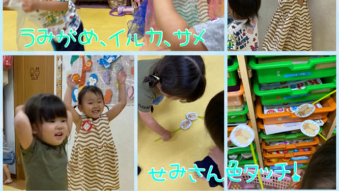 休み明けのリトミック(^^♪